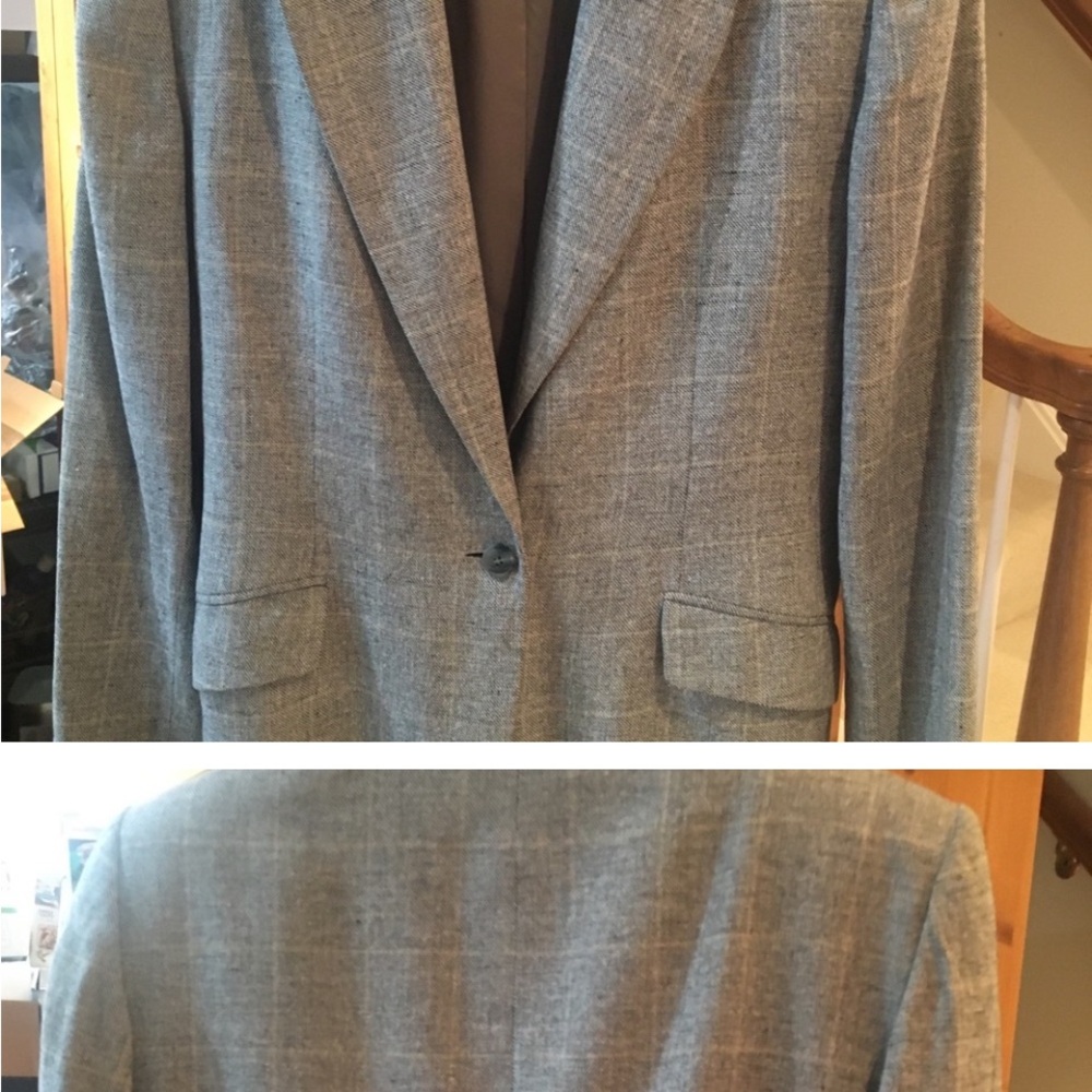 Gorgeous Linda Allard Ellen Tracy Silk Linen size 10 - Picture 5 of 10